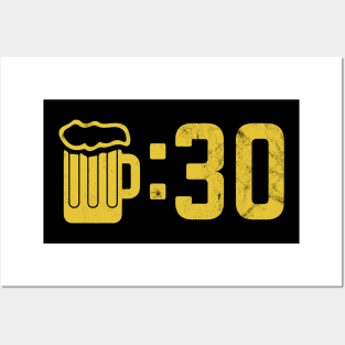 Funny Beer Thirty for Beer Drinkers Posters and Art